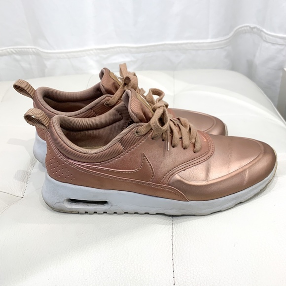 Nike Shoes - Nike Air Max Thea SE Metallic Rose Gold - Bronze W